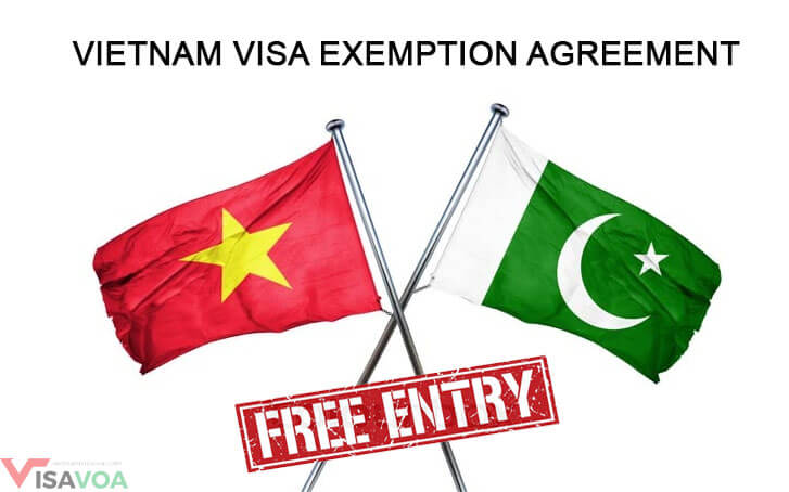 Vietnam visa exemption agreement between Vietnam and Pakistan