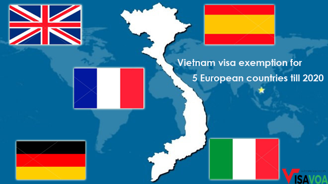 Five European Countries continue to enjoy Vietnam visa exemption till 2020