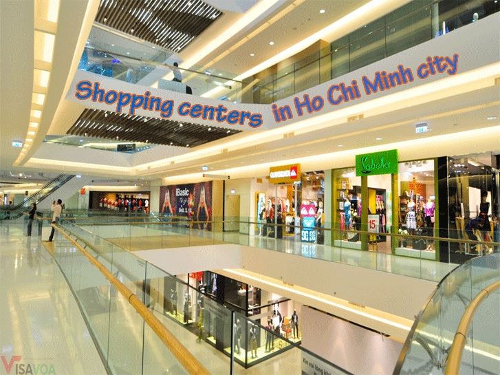 Shopping centers in Ho Chi Minh City