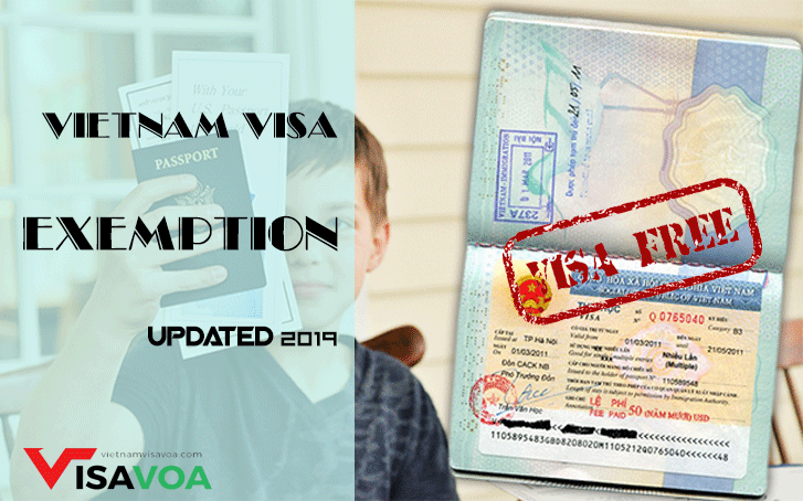 VIETNAM VISA EXEMPTION- updated 2019