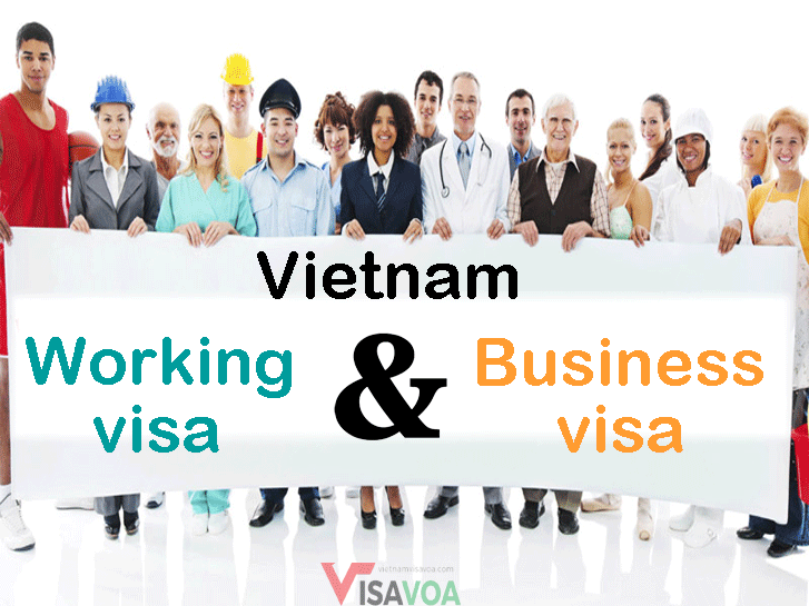 Vietnam working visa and business visa