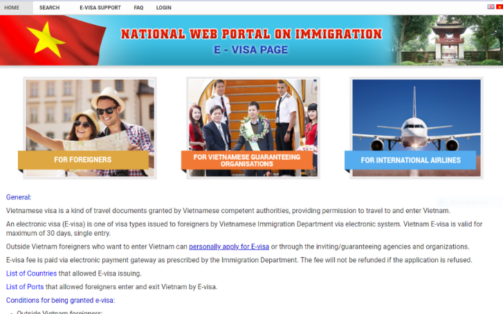 Vietnam-evisa-offical-website