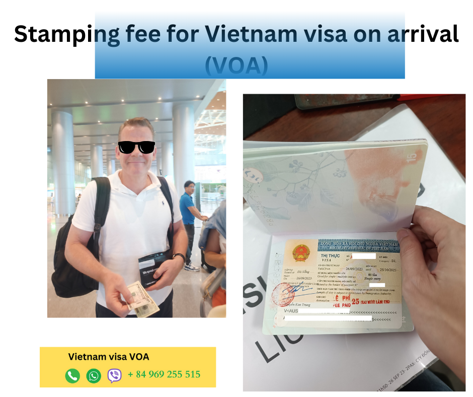 Vietnam visa on arrival fee  urgent basis