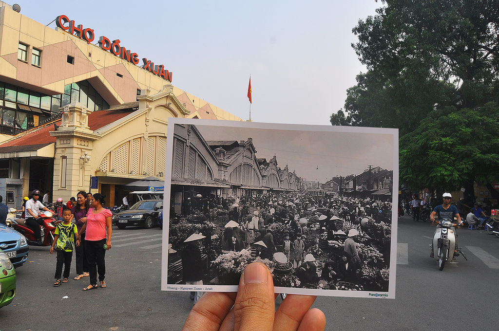 Dong Xuan market 