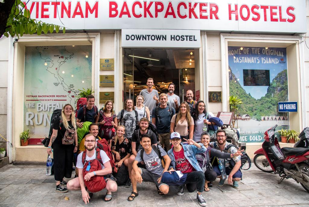 Vietnam backpacker hostel downtown 