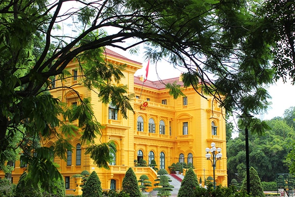 Hanoi presidental palace 