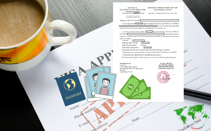 Vietnam visa on arrival application