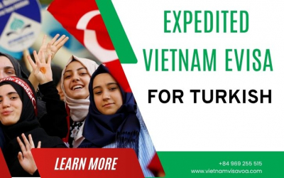 Expedited Vietnam e-visa for Turkish passport 2025