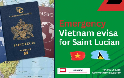 Emergency Vietnam evisa for Saint Lucian citizens 2025