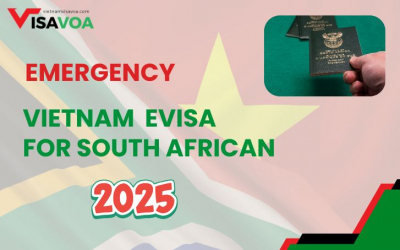 Emergency Vietnam evisa for South African passport holders 2025