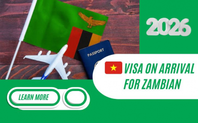 Vietnam visa on arrival for Zambia passports 2026
