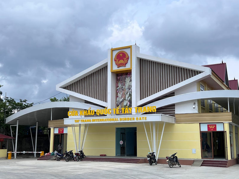 Tay Trang land border gate